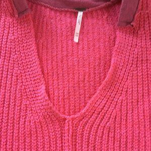 Free People V-Neck Pullover